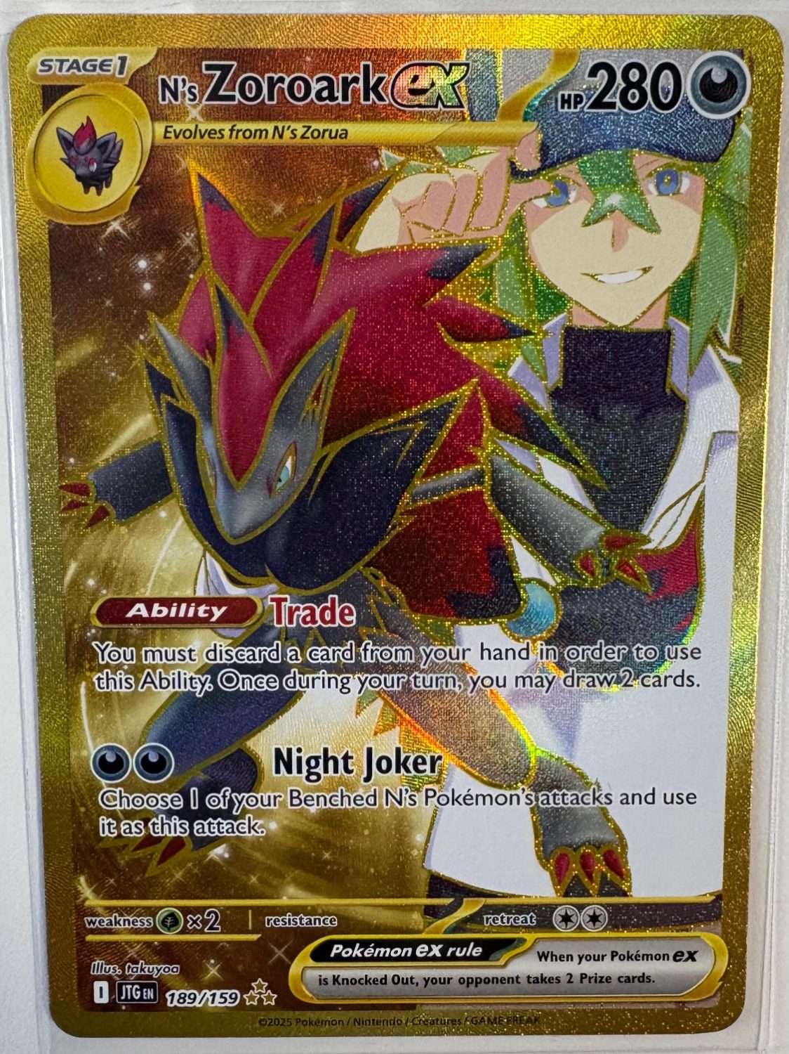 N'S ZOROARK EX