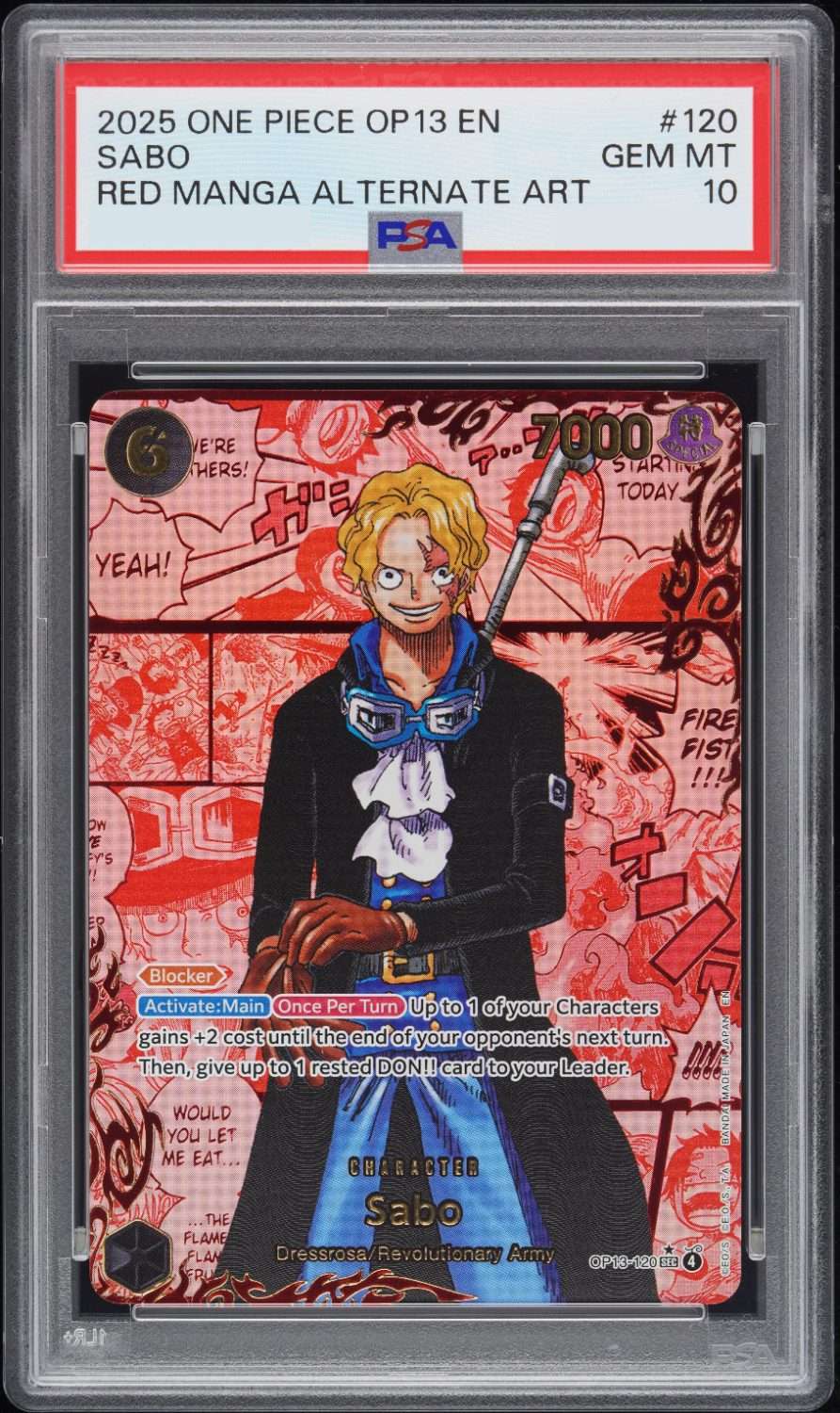 SABO RED MANGA
