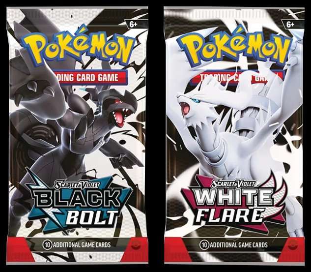 Black Bolt & White Flare Booster Pack Set