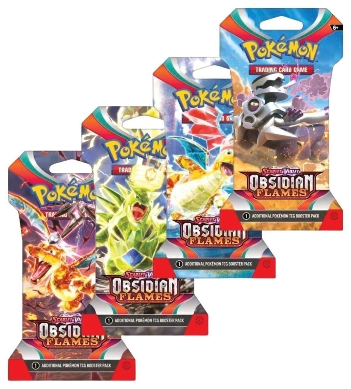 Obsidian Flames Sleeved Packs