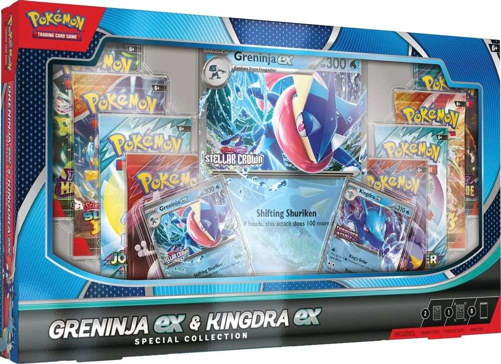 Greninja ex & Kingdra ex Special Collection