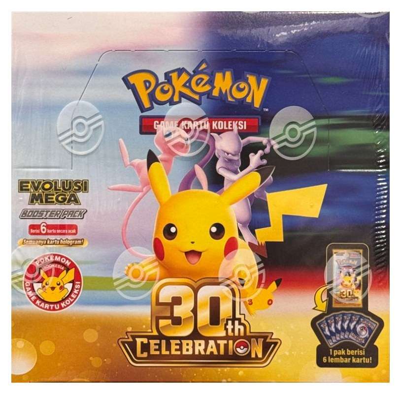 Evolusi Mega Booster Box 30th Celebration