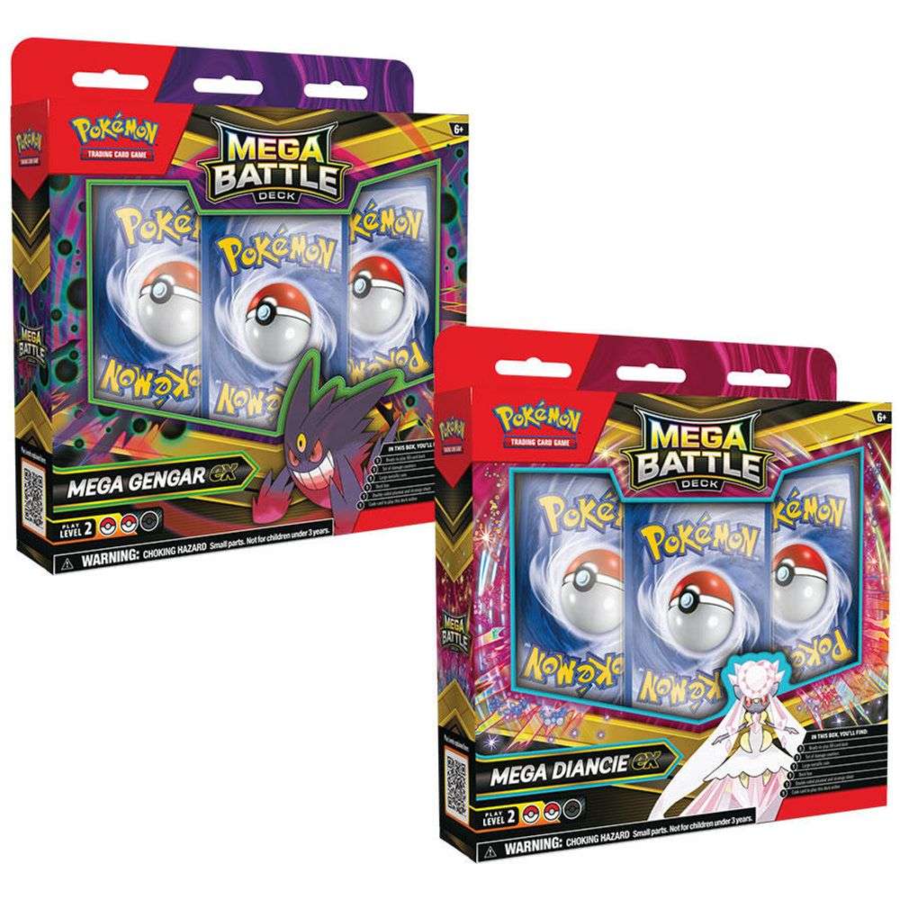 Mega Gengar ex & Diancie ex Battle Deck Set
