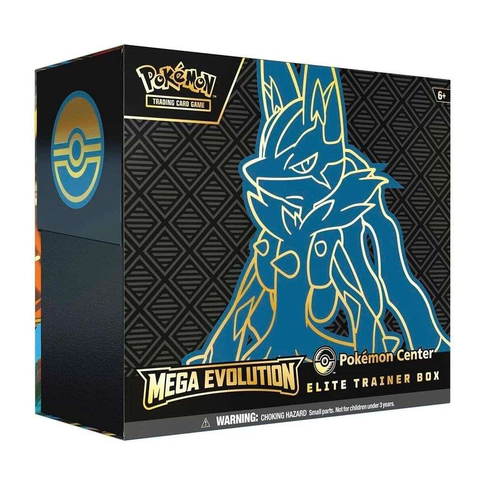 Pokemon Center Mega Evolution Lucario & Gardevoir Elite Trainer Box Set