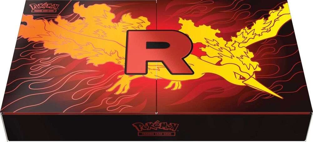 Team Rocket's Moltres ex Ultra Premium Collection